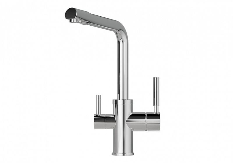 Смеситель для кухни Granula 2015 Хром+АКС-002 хром